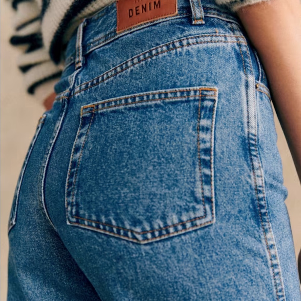 Sezane Le Crop Jeans - Picture 2 of 5